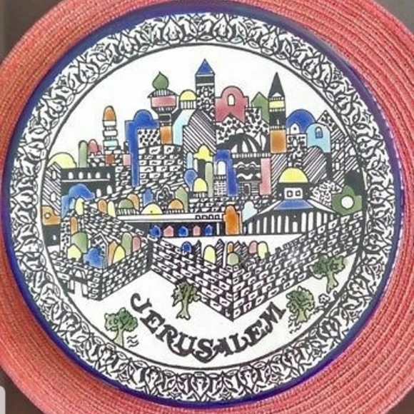 Wall Decor Armenian Ceramic Pottery Jerusalem Poshmark